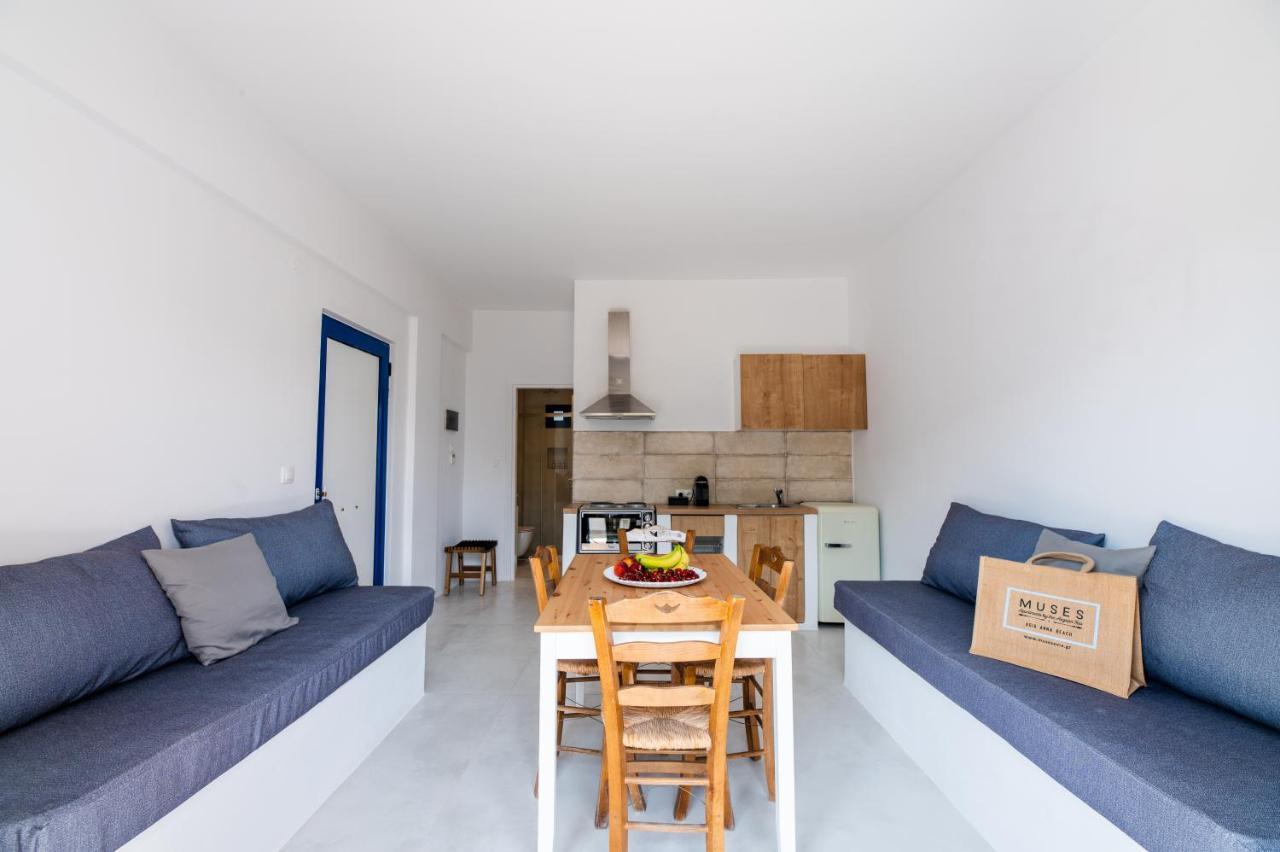 Muses Apartments Agia Anna (Evia) Exterior foto